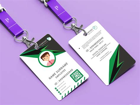 id card mockup generator free.